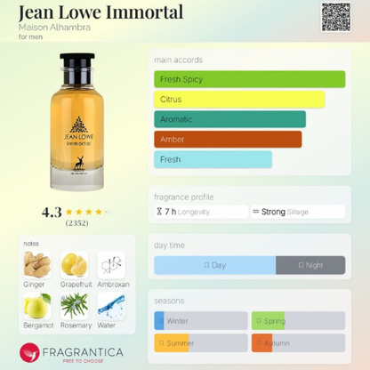 Jean Lowe Immortal - L'immensite